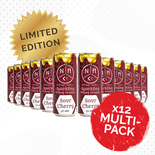 Sour Cherry Sparkling Mead 12 pack