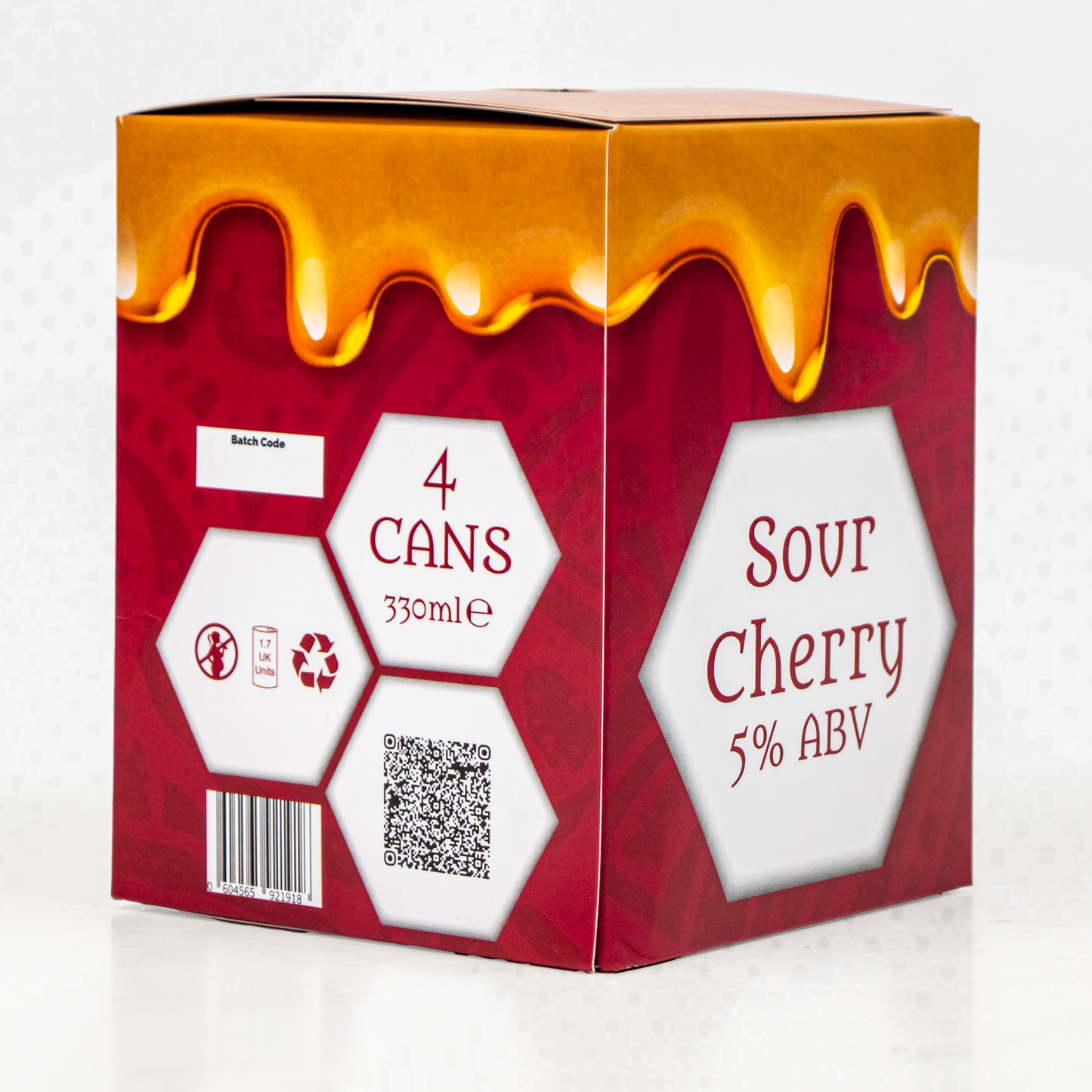 4x Pack of Sparkling Sour Cherry Mead