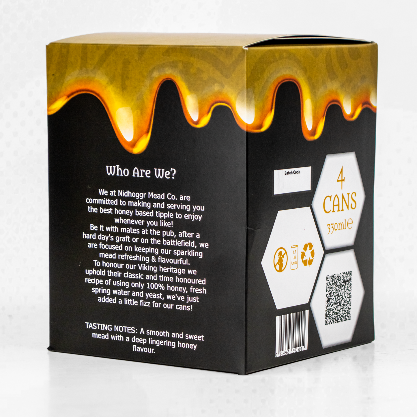 4x Pack of Sparkling Traditional Honey Mead