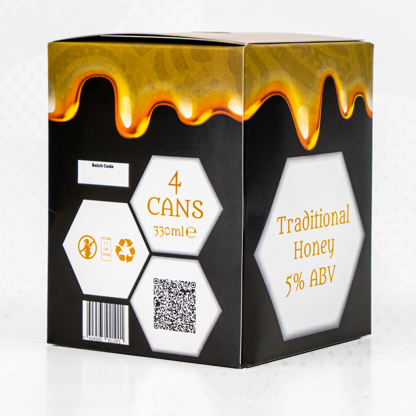 4x Pack of Sparkling Traditional Honey Mead