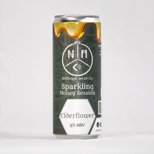 4x pack of Sparkling Elderflower Mead