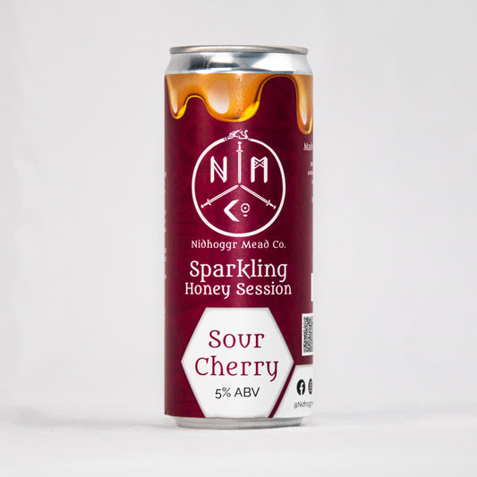 4x Pack of Sparkling Sour Cherry Mead