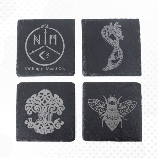 Laser Engraved Slate Coasters